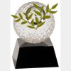 [CRY6101L] 5" Crystal Golf Ball Clock Thumbnail