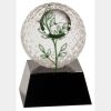 [CRY6101L] 5" Crystal Golf Ball Clock Thumbnail