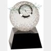 [CRY6101L] 5" Crystal Golf Ball Clock Thumbnail