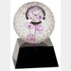 [CRY6101L] 5" Crystal Golf Ball Clock Thumbnail