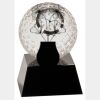[CRY6101L] 5" Crystal Golf Ball Clock Thumbnail