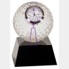 [CRY6101L] 5" Crystal Golf Ball Clock Thumbnail