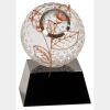 [CRY6101L] 5" Crystal Golf Ball Clock Thumbnail
