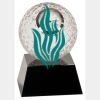 [CRY6101L] 5" Crystal Golf Ball Clock Thumbnail