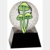 [CRY6101L] 5" Crystal Golf Ball Clock Thumbnail