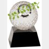 [CRY6101L] 5" Crystal Golf Ball Clock Thumbnail
