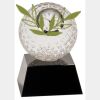 [CRY6101L] 5" Crystal Golf Ball Clock Thumbnail
