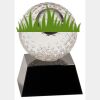 [CRY6101L] 5" Crystal Golf Ball Clock Thumbnail
