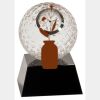 [CRY6101L] 5" Crystal Golf Ball Clock Thumbnail