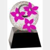 [CRY6101L] 5" Crystal Golf Ball Clock Thumbnail