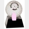 [CRY6101L] 5" Crystal Golf Ball Clock Thumbnail