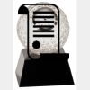 [CRY6101L] 5" Crystal Golf Ball Clock Thumbnail