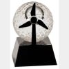 [CRY6101L] 5" Crystal Golf Ball Clock Thumbnail