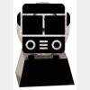 [CRY6101L] 5" Crystal Golf Ball Clock Thumbnail