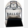 [CRY6101L] 5" Crystal Golf Ball Clock Thumbnail