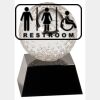 [CRY6101L] 5" Crystal Golf Ball Clock Thumbnail