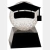 [CRY6101L] 5" Crystal Golf Ball Clock Thumbnail