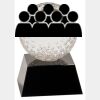 [CRY6101L] 5" Crystal Golf Ball Clock Thumbnail