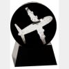 [CRY6101L] 5" Crystal Golf Ball Clock Thumbnail