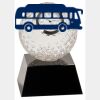 [CRY6101L] 5" Crystal Golf Ball Clock Thumbnail