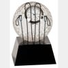 [CRY6101L] 5" Crystal Golf Ball Clock Thumbnail
