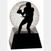 [CRY6101L] 5" Crystal Golf Ball Clock Thumbnail