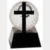 [CRY6101L] 5" Crystal Golf Ball Clock Thumbnail