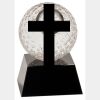 [CRY6101L] 5" Crystal Golf Ball Clock Thumbnail