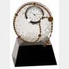 [CRY6101L] 5" Crystal Golf Ball Clock Thumbnail