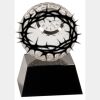 [CRY6101L] 5" Crystal Golf Ball Clock Thumbnail