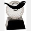 [CRY6101L] 5" Crystal Golf Ball Clock Thumbnail