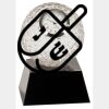 [CRY6101L] 5" Crystal Golf Ball Clock Thumbnail
