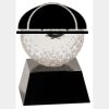 [CRY6101L] 5" Crystal Golf Ball Clock Thumbnail