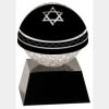 [CRY6101L] 5" Crystal Golf Ball Clock Thumbnail