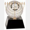 [CRY6101L] 5" Crystal Golf Ball Clock Thumbnail