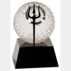 [CRY6101L] 5" Crystal Golf Ball Clock Thumbnail