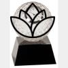 [CRY6101L] 5" Crystal Golf Ball Clock Thumbnail