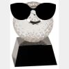 [CRY6101L] 5" Crystal Golf Ball Clock Thumbnail