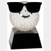 [CRY6101L] 5" Crystal Golf Ball Clock Thumbnail