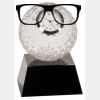 [CRY6101L] 5" Crystal Golf Ball Clock Thumbnail