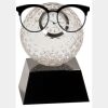 [CRY6101L] 5" Crystal Golf Ball Clock Thumbnail