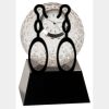 [CRY6101L] 5" Crystal Golf Ball Clock Thumbnail