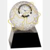 [CRY6101L] 5" Crystal Golf Ball Clock Thumbnail
