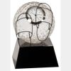 [CRY6101L] 5" Crystal Golf Ball Clock Thumbnail