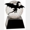[CRY6101L] 5" Crystal Golf Ball Clock Thumbnail