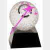 [CRY6101L] 5" Crystal Golf Ball Clock Thumbnail