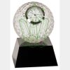 [CRY6101L] 5" Crystal Golf Ball Clock Thumbnail