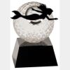 [CRY6101L] 5" Crystal Golf Ball Clock Thumbnail
