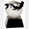 [CRY6101L] 5" Crystal Golf Ball Clock Thumbnail