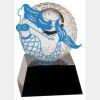 [CRY6101L] 5" Crystal Golf Ball Clock Thumbnail